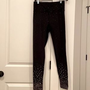 Peach cheetah leggings